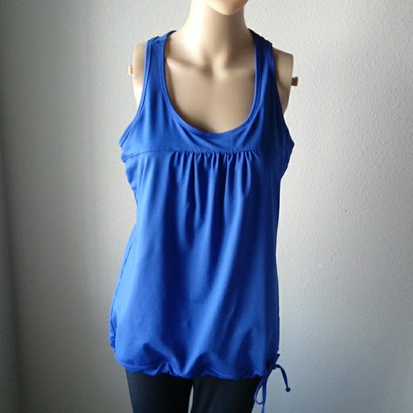 Athleta Tops - ATHLETA BLUE TANK TOP LARGE